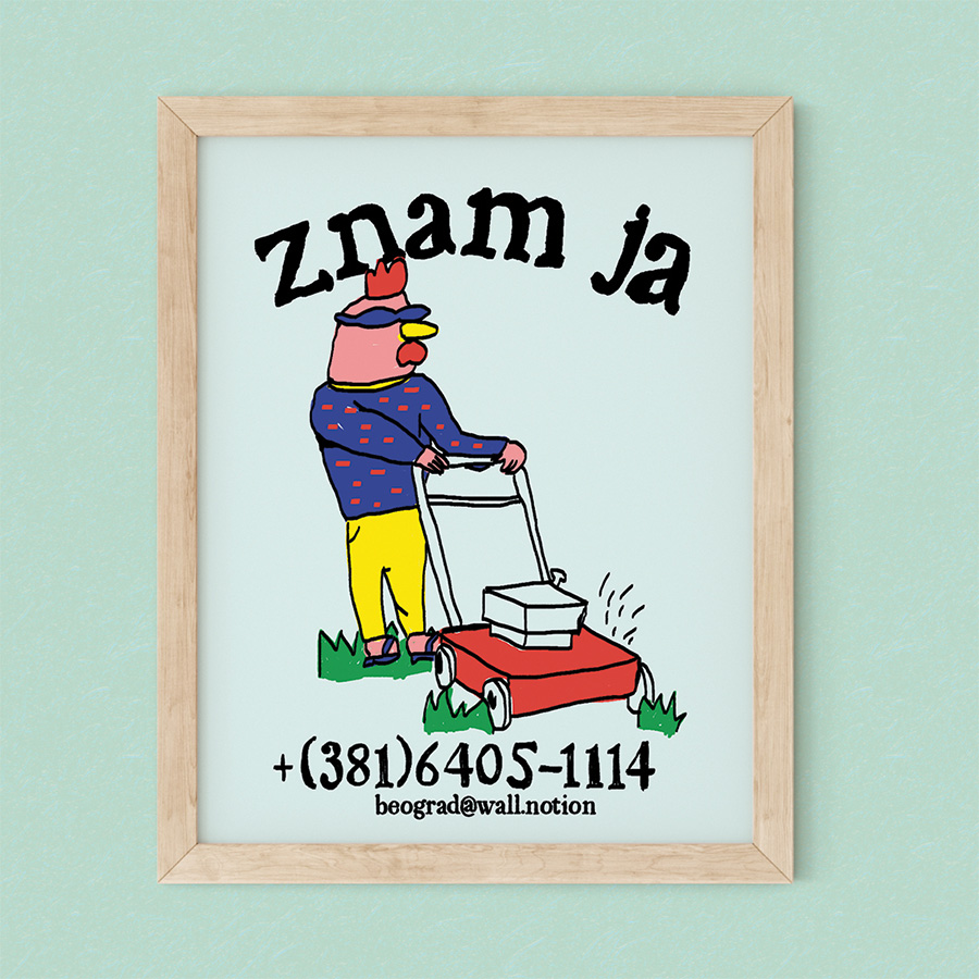 znam ja kositi